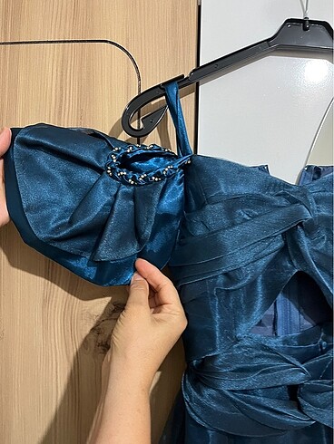 kız çocuk genç abiye gece elbisesi genç kız - Görsel 6