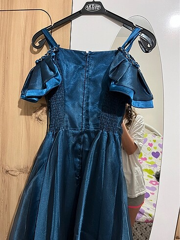 kız çocuk genç abiye gece elbisesi genç kız - Görsel 7