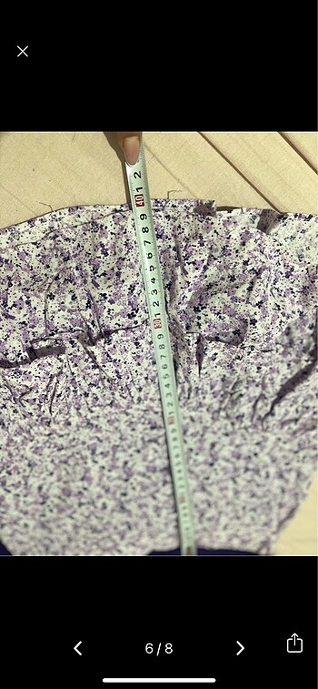 çiçekli yazlık şort etek - Görsel 6