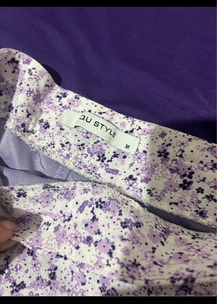 çiçekli yazlık şort etek - Görsel 4