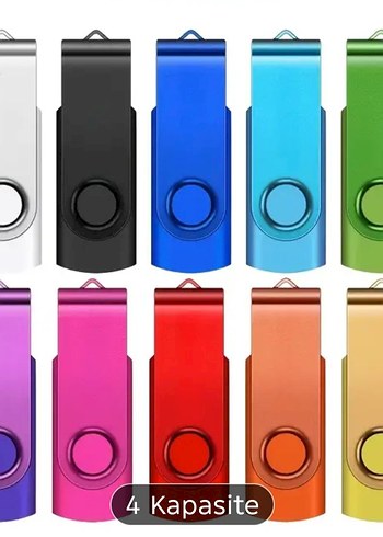 Diğer Renkli Tie-Dye Doğal Taş Bileklik ve USB Kolye Seti