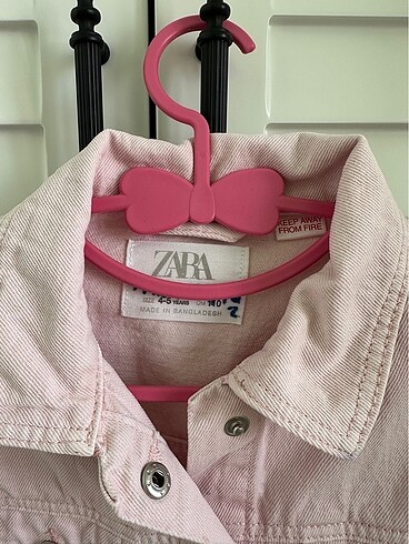 Zara Zara pembe kot ceket