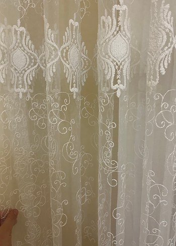 Beyaz Dantel Perde - Görsel 5