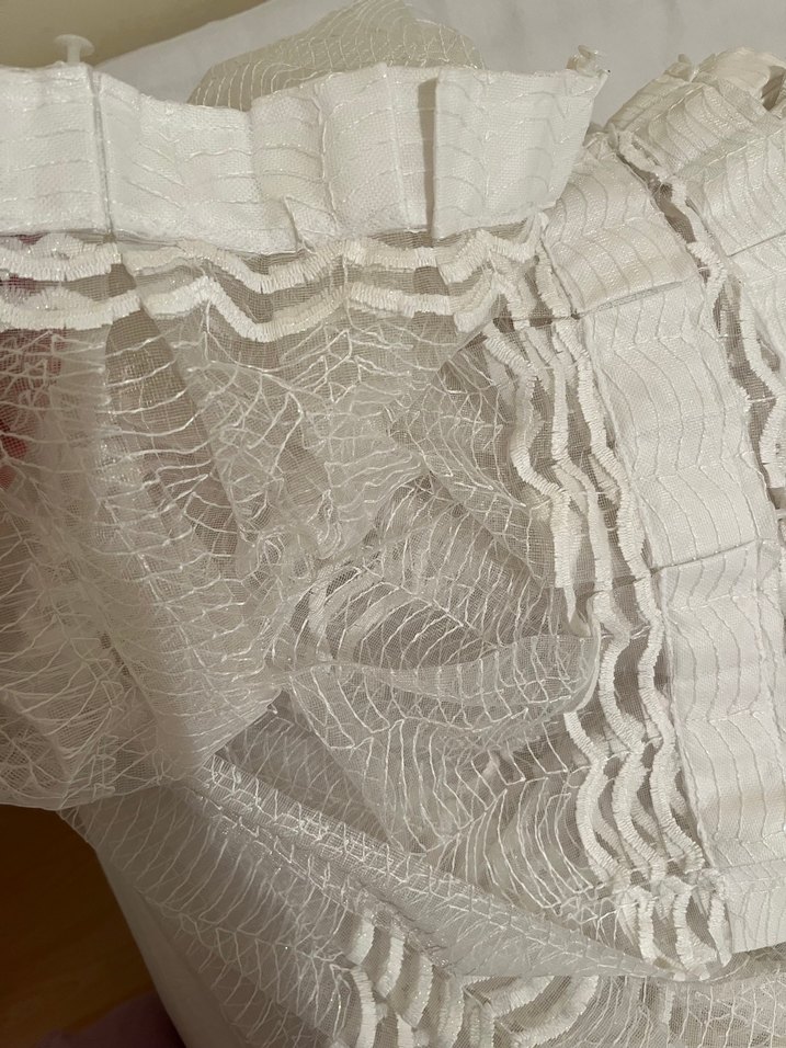 Bohem İşlemeli Beyaz Perde - Görsel 4