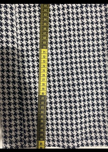 Kaz ayağı desenli kışlık pantolon - Görsel 4