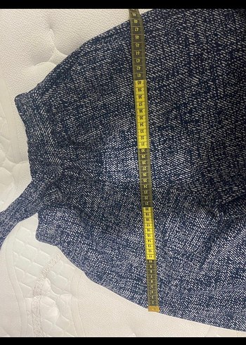 Kadın Lacivert bol paça pantolon - Görsel 3