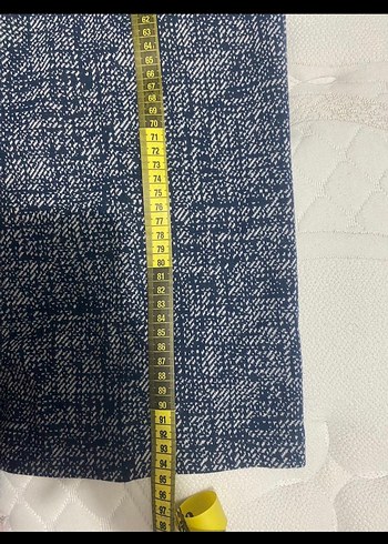 Kadın Lacivert bol paça pantolon - Görsel 4