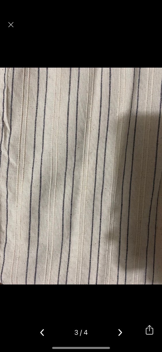 Beli cırtlı keten pantolon - Görsel 2