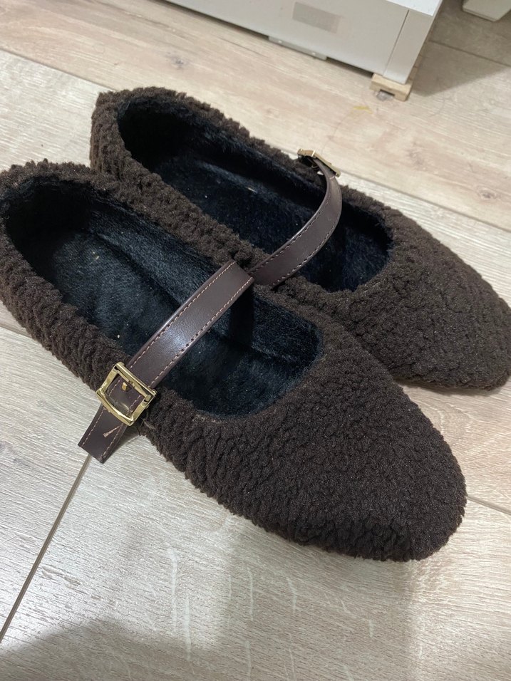 Acı kahve peluş babet - Görsel 2