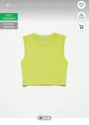 Dilvin zara model crop triko