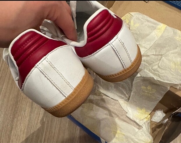 37,5 Beden bordo Renk Adidas samba ayakkabı