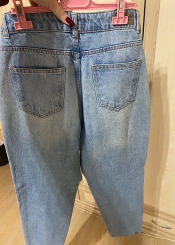 dilvin mavi mom jean - Görsel 4