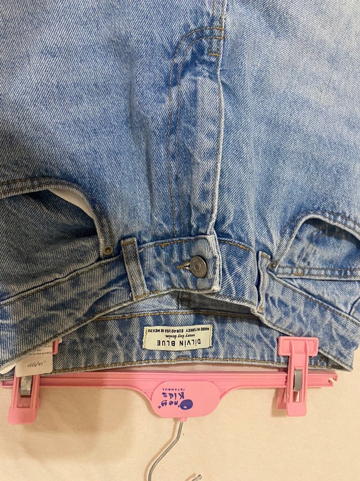 dilvin mavi mom jean - Görsel 2