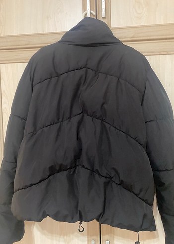 bershka siyah mont - Görsel 3