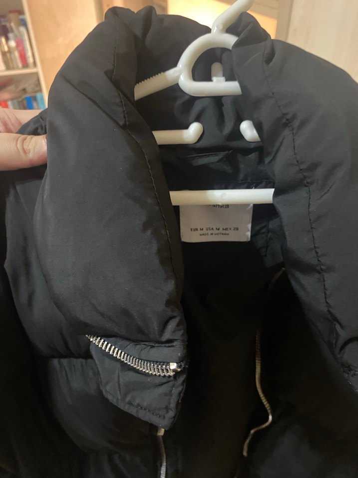 bershka siyah mont - Görsel 2