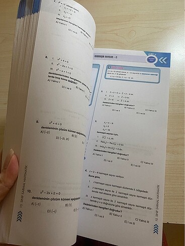  Beden Renk 10.sınıf matematik testi bilgi sarmal