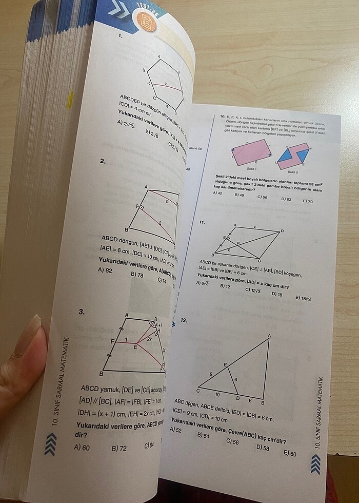10.sınıf matematik testi bilgi sarmal - Görsel 3