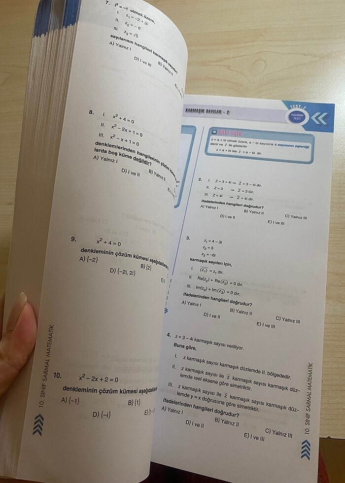 10.sınıf matematik testi bilgi sarmal - Görsel 4