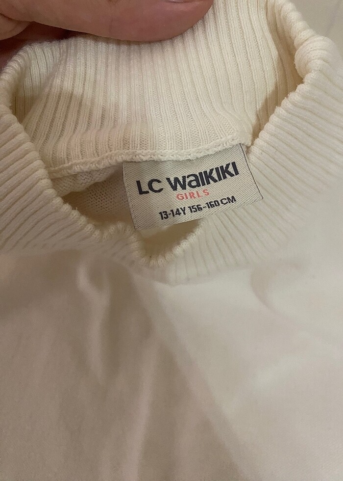 beyaz kazak - Görsel 2