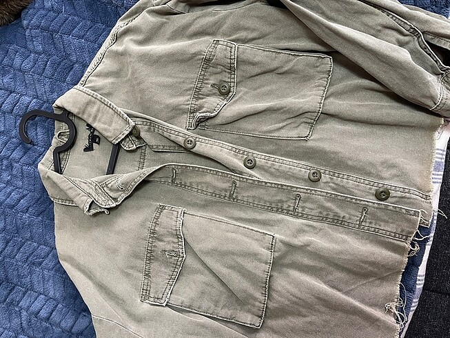 Diğer Oversize haki ceket