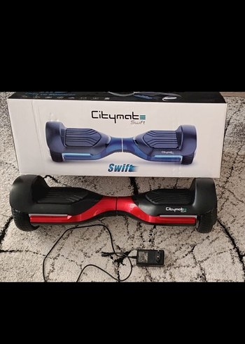 Citymat Hoverboard kirmizi - Görsel 5
