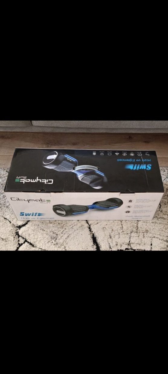 Citymat Hoverboard kirmizi - Görsel 2