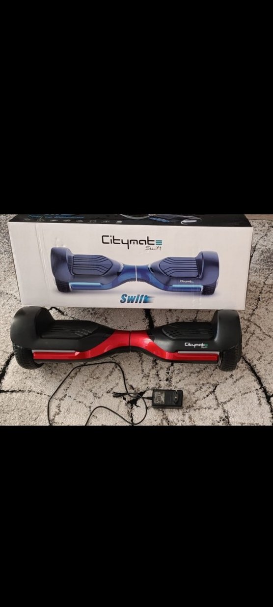 Citymat Hoverboard kirmizi - Görsel 5
