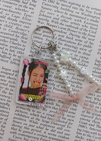 Blackpink jennie charm anahtarlık