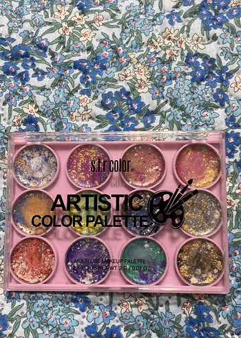 Pastel Renkli 12'li Göz Farı Paleti - Görsel 2