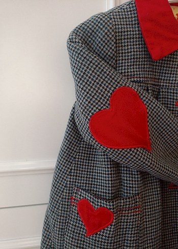 vintage kaban özel dikim kaşe - Görsel 2