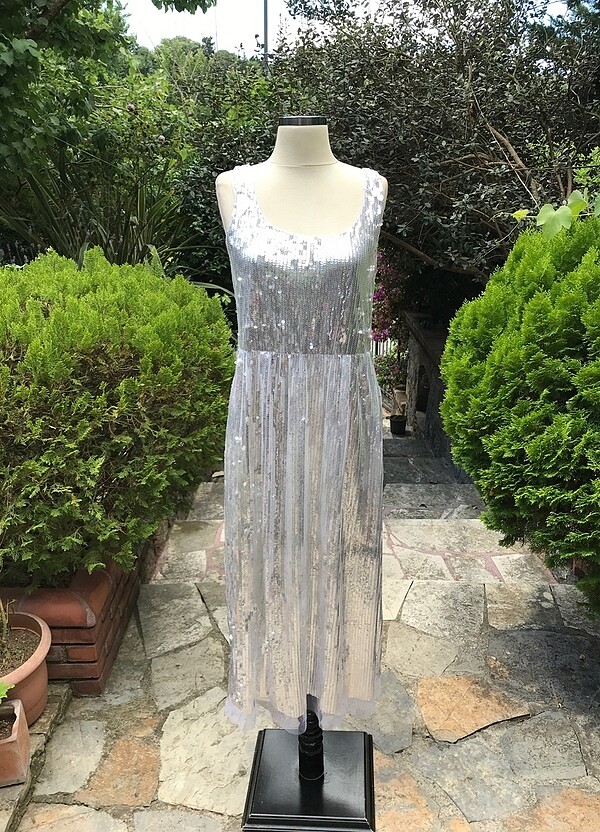 Pullu Elbise - Görsel 2