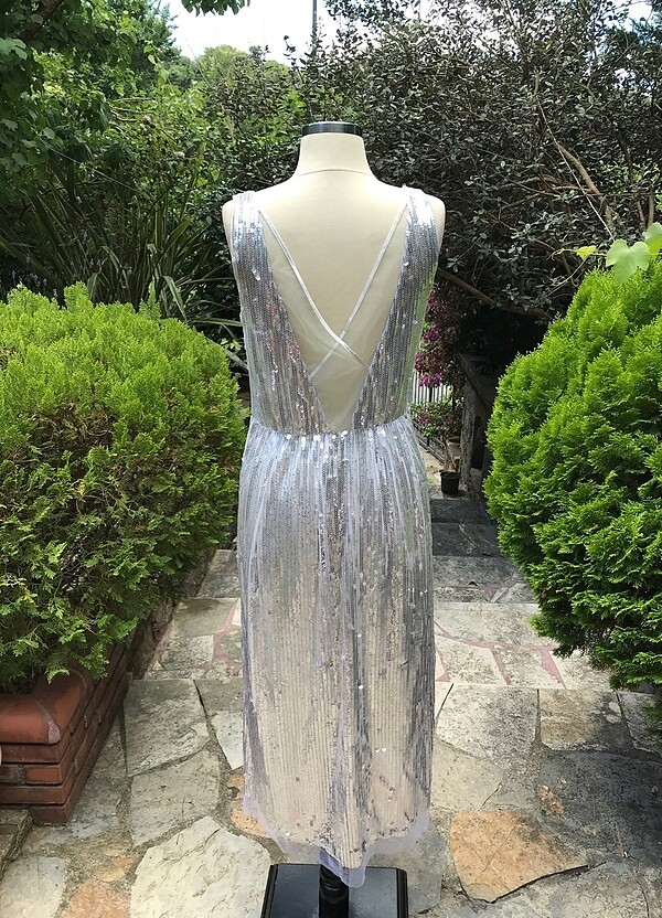 Pullu Elbise - Görsel 4