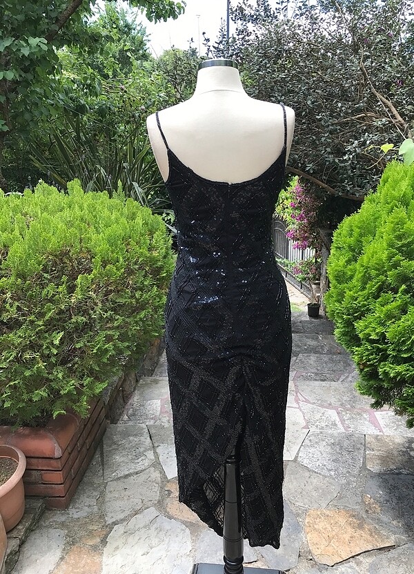 Askılı Şık Elbise - Görsel 3