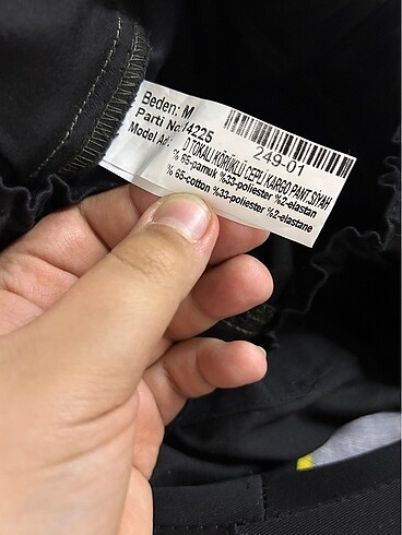 Siyah Kadın Pantolonu - Görsel 3