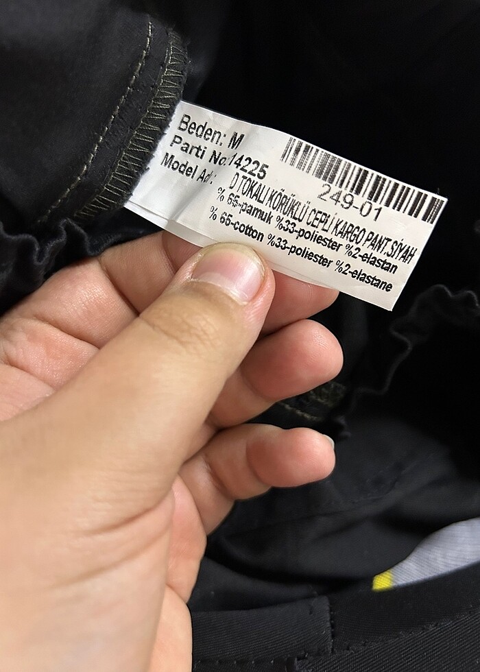 Siyah Kadın Pantolonu - Görsel 3