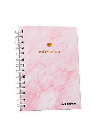 Made With Love Noktalı Defter 