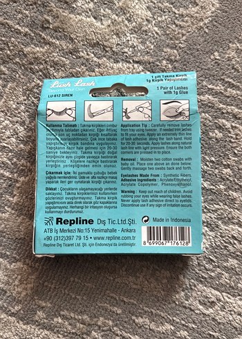 Lush Lash Siren %100 El Yapımı Takma Kirpik - Görsel 4