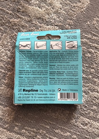 Lush Lash Siren %100 El Yapımı Takma Kirpik - Görsel 3