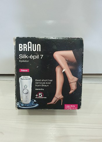 Braun Silk-épil 7 Epilatör - SORUNSUZDUR