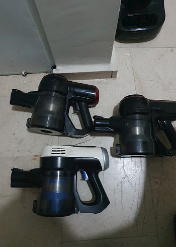 Diğer 3 ADET ŞARJLI SÜPÜRGE GÖVDESİ SORUNSUZ
