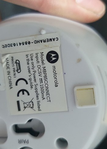 MOTOROLA WİFİ BEBEK KAMERASI SORUNSUZ - Görsel 5