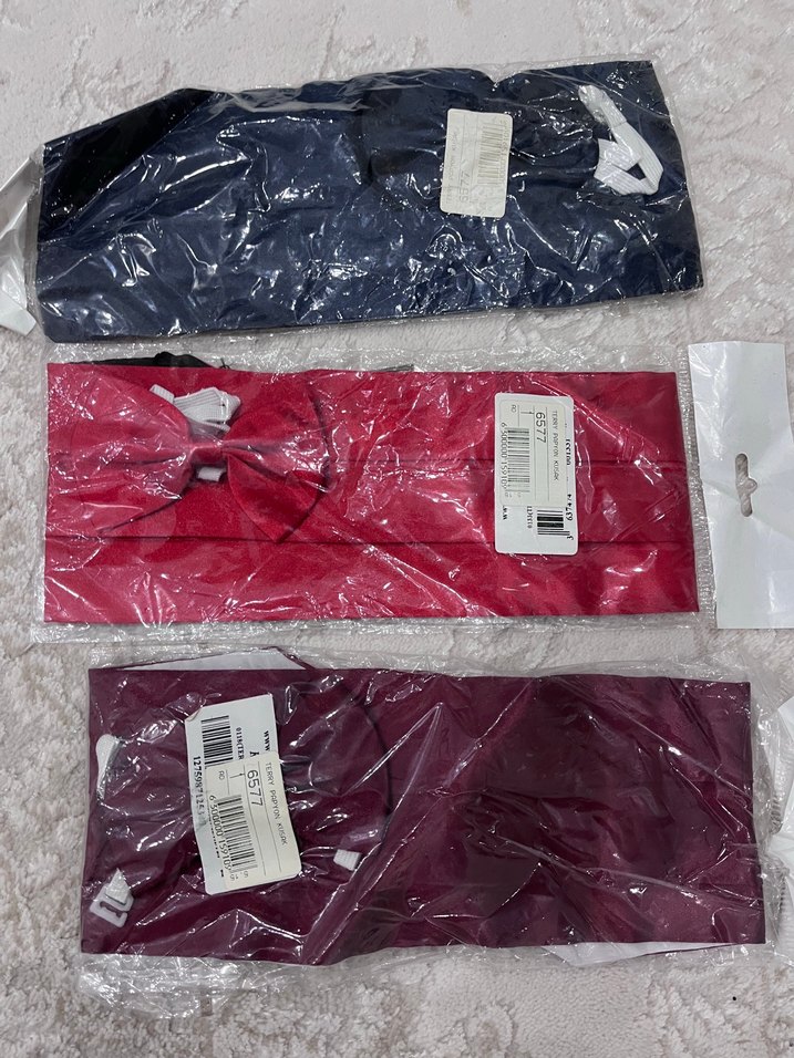 Çocuk Papyon kuşak seti - Görsel 4