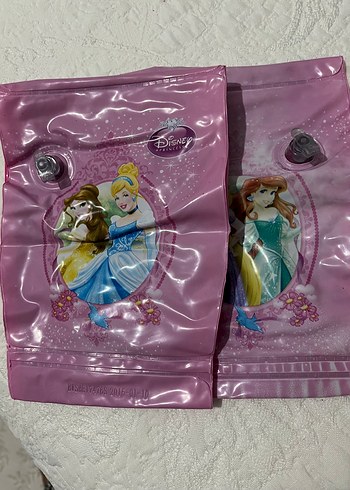 Civil Disney Prenses Desenli Pembe Şişme Kolluk