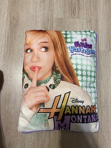 Hannah Montana sirdas yastik Miley Cyrus