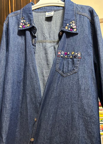 Düğmeli Mavi - Görsel 4