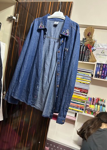 Düğmeli Mavi - Görsel 3