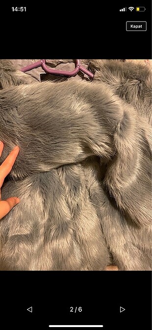 Bershka Peluş kürk