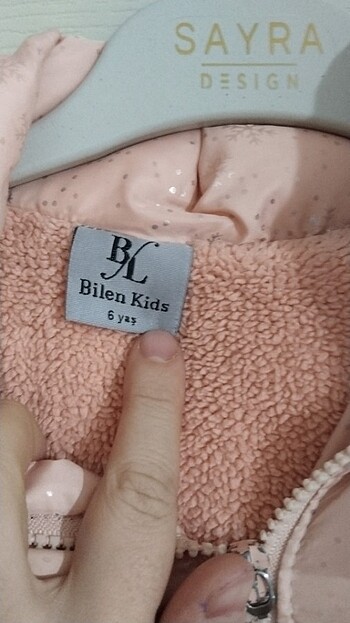 6 Yaş Beden Çocuk kışlık mont