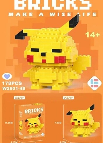 Bricks Disney Pikachu Lego 