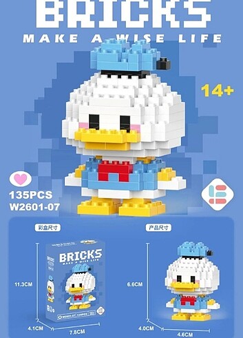 Bricks Disney Donald Duck Lego 